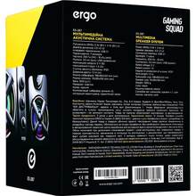 Колонки Ergo ES-287 USB 2.1 Black