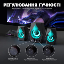 Колонки T-WOLF S128 Black (TW-S128)