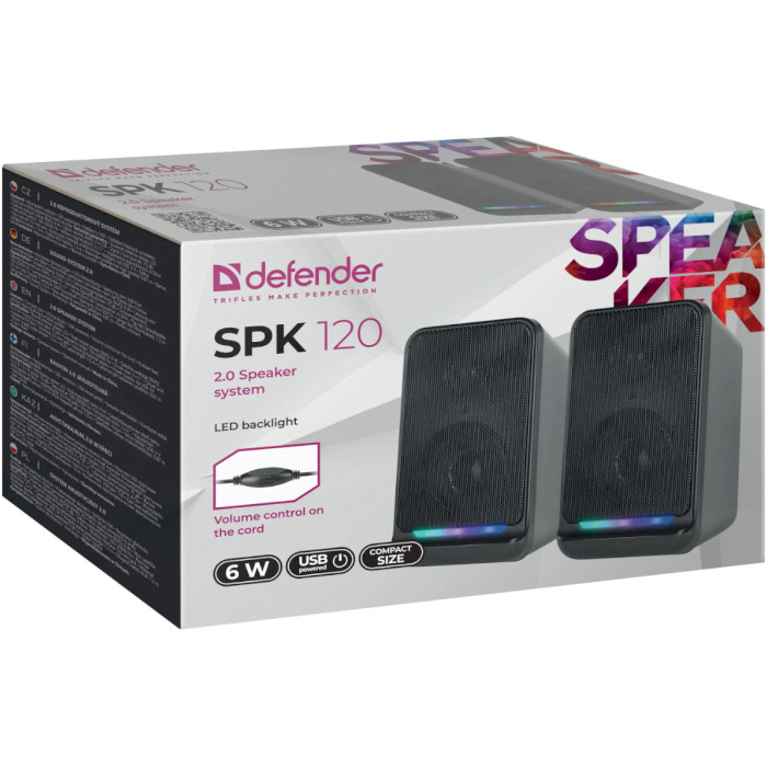 Заказать Колонки DEFENDER SPK 120 6 Вт (65119)