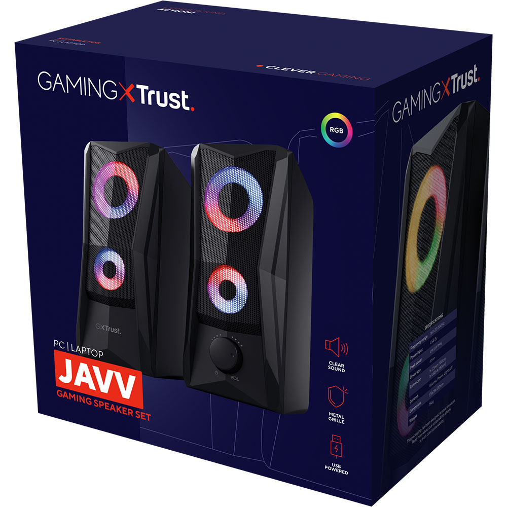 Колонки TRUST GXT 606 Javv Black (25108) Діаметр динаміків колонок 60 мм