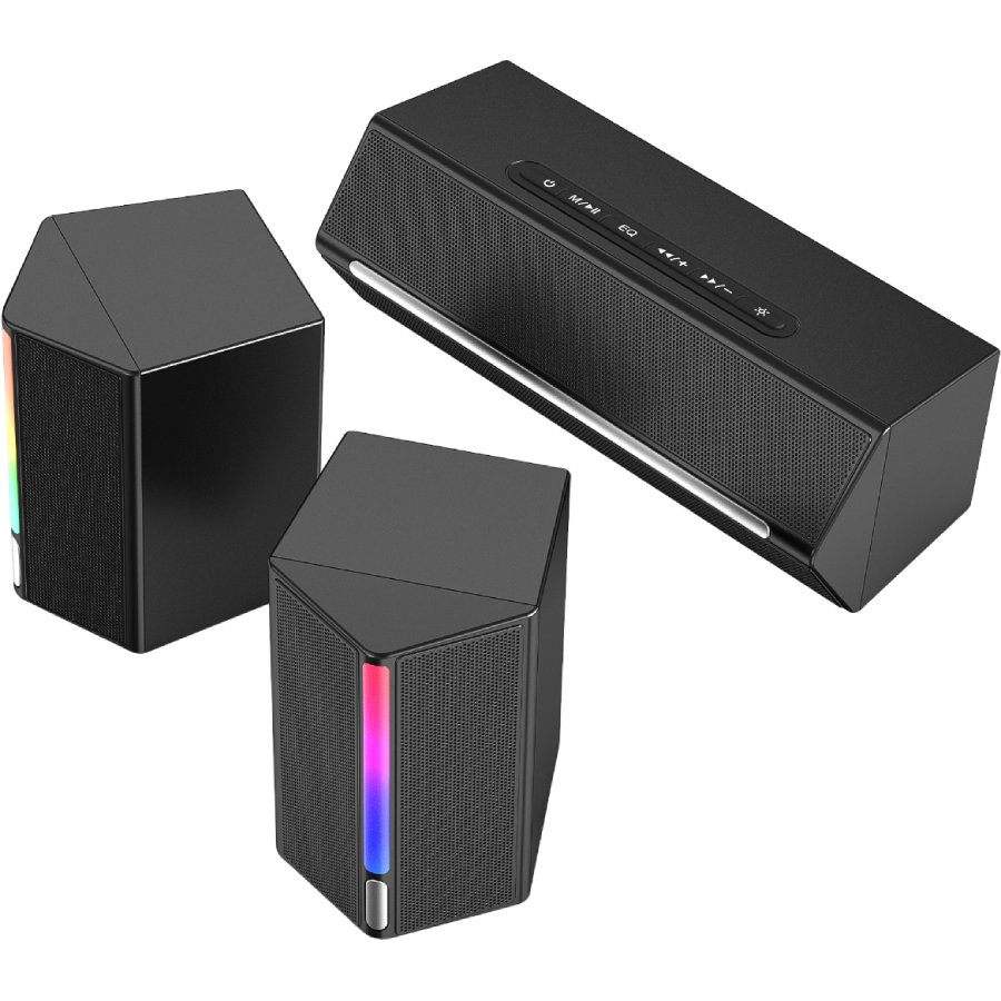 Зовнішній вигляд Колонки FIFINE A22 Gaming RGB Speaker