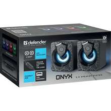 Колонки DEFENDER 2.0 Onyx 6 Вт USB (65038)