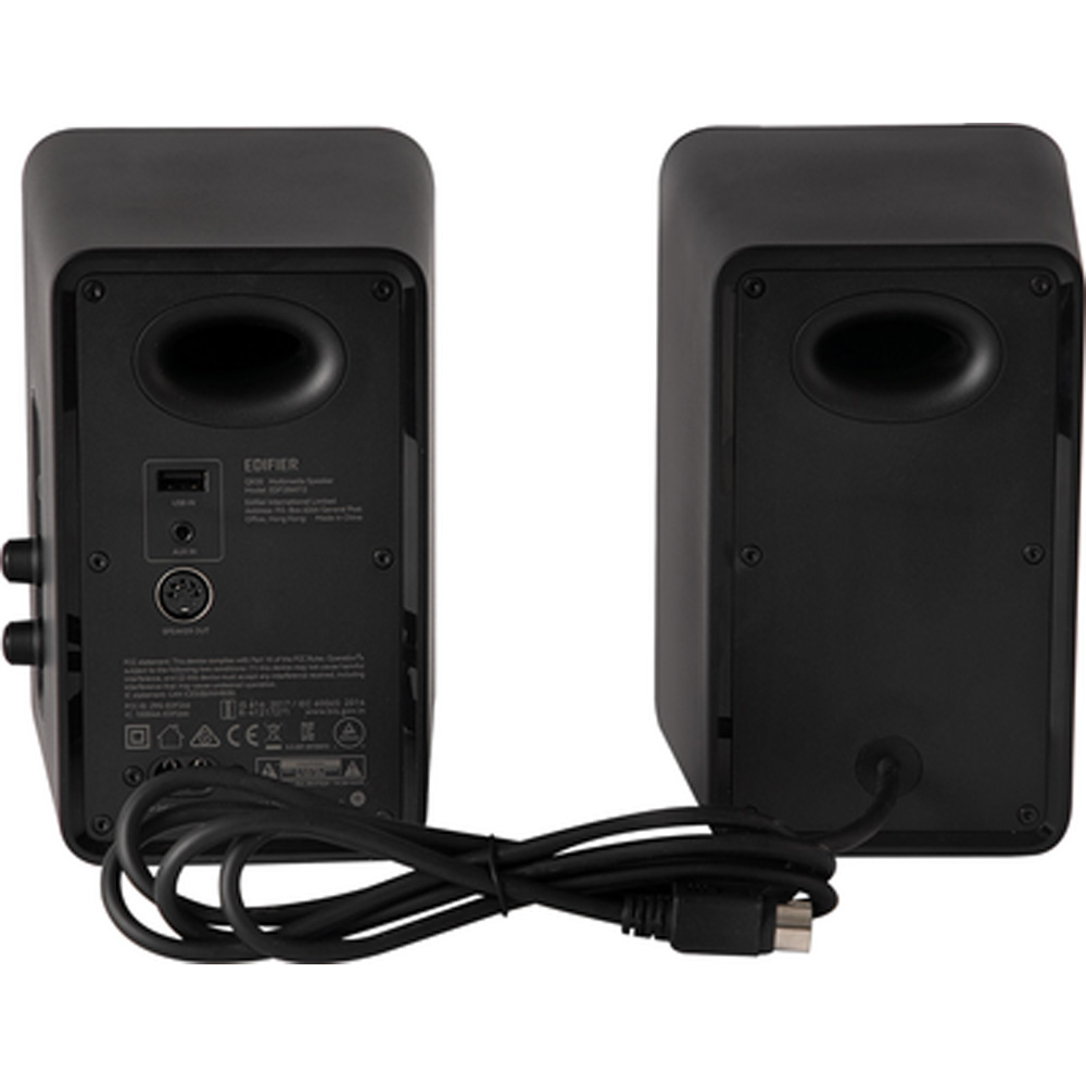 Колонки EDIFIER QR30 Black 2.0 Керування регулятор гучності