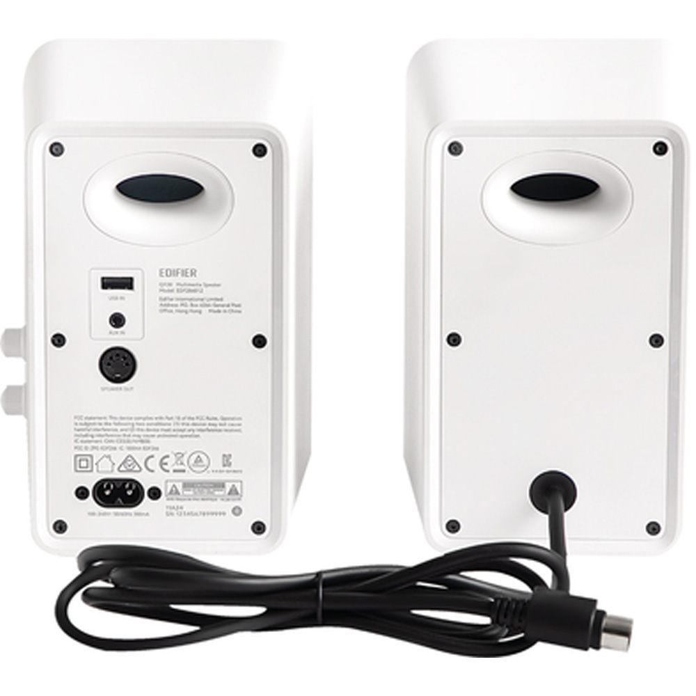 Колонки EDIFIER QR30 White 2.0 Керування регулятор гучності