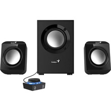 Компьютерная акустика GENIUS SW-2.1 300 II Black (31730053401)