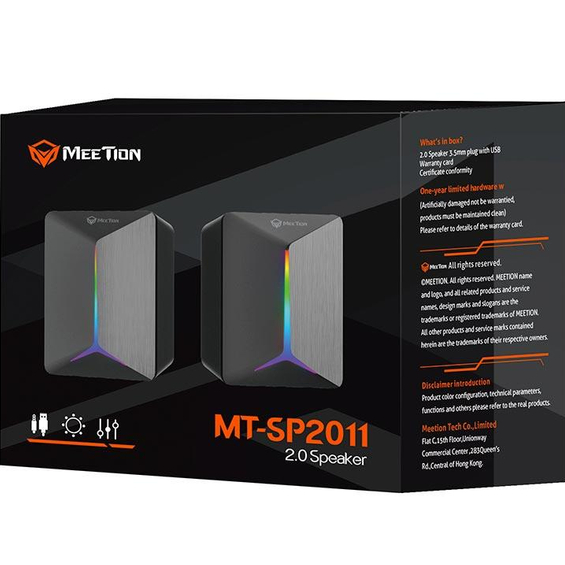 В Фокстрот Колонки MEETION MT-SP2011 Black (MT-SP2011-A)