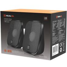 Колонки REAL EL S-25 Black (EL121100022)