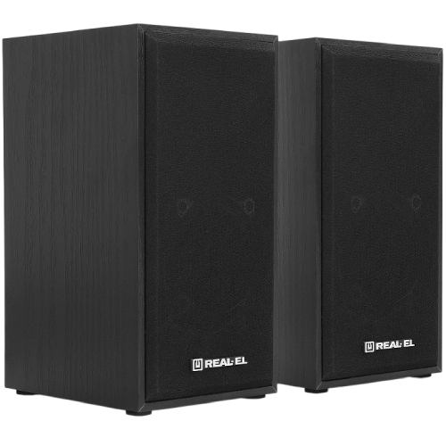 Колонки REAL EL S-202 Black (EL121200019) Диаметр динамиков колонок 50