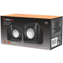 Колонки REAL EL S-10 Black