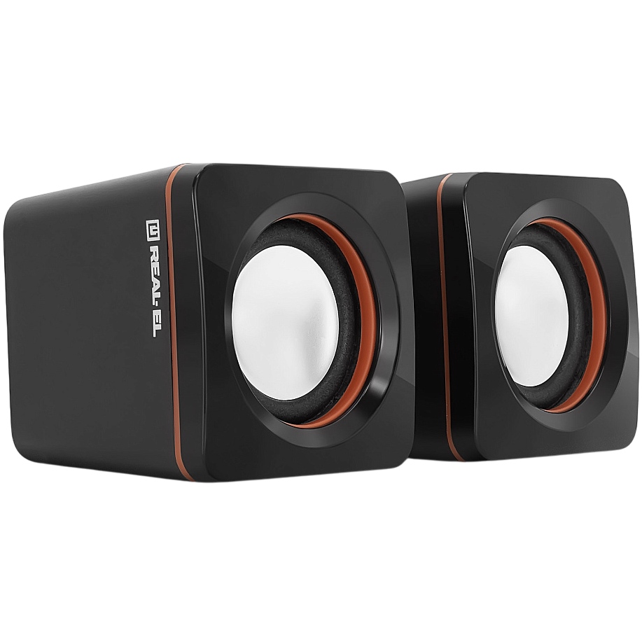 Колонки REAL EL S-13 Black Тип акустики 2.0