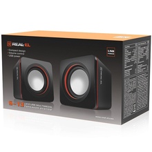 Колонки REAL EL S-13 Black