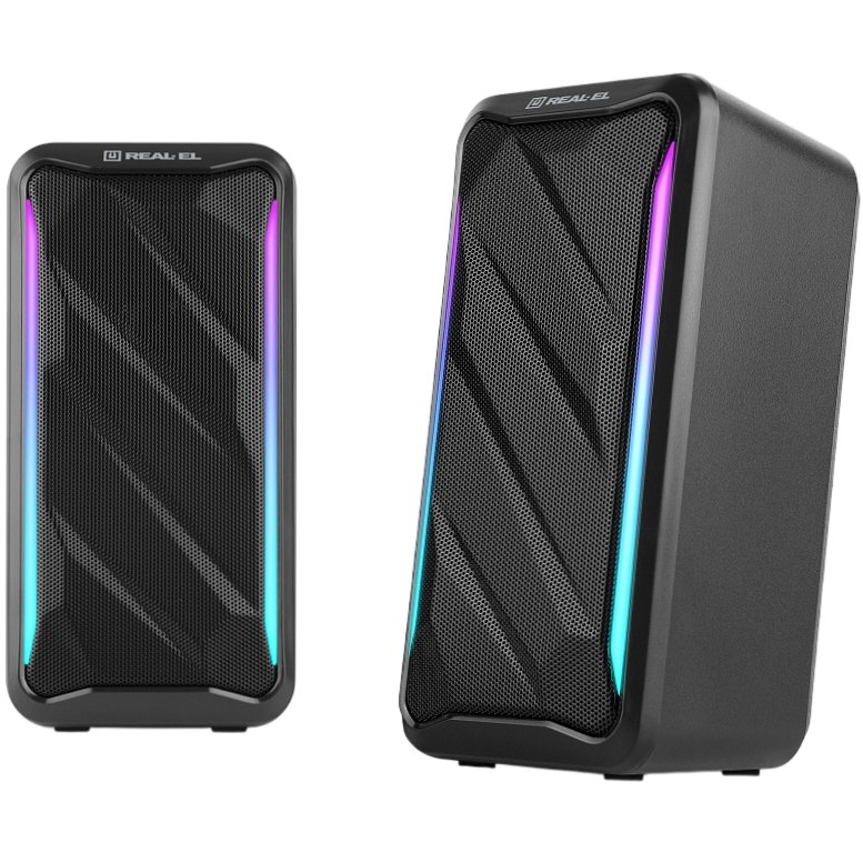 Колонки REAL EL S-130 Black Діаметр динаміків колонок 65 мм