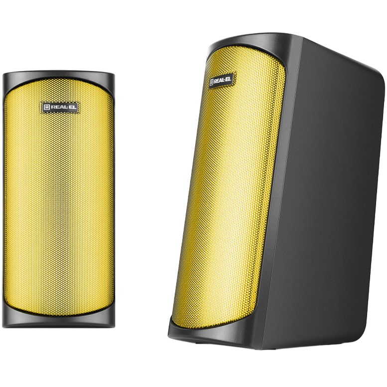 Колонки REAL EL S-135 Black Диаметр динамиков колонок 65 мм