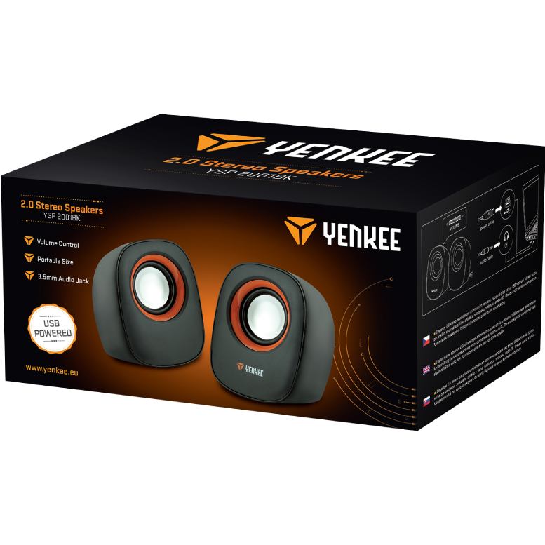 Колонки YENKEE YSP 2001BK Black (45008116) Тип 2.0