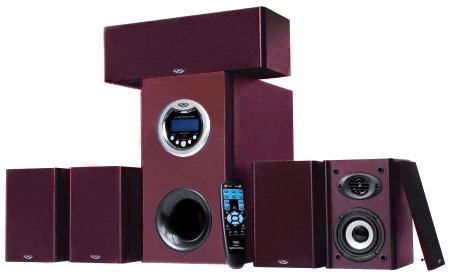 Комп'ютерна акустика XORO HXS 435 Soundsystem dark Cherry