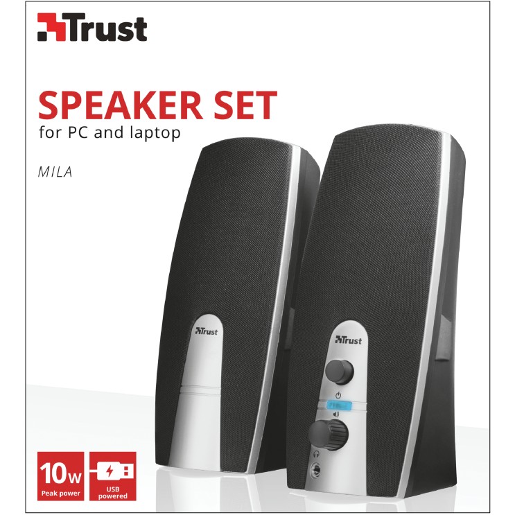 Колонки TRUST Mila 2.0 speaker set (16697) Частотний діапазон 100 - 20000