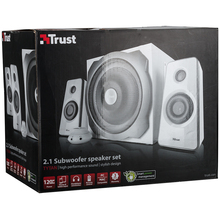 Колонки TRUST Tytan 2.1 Subwoofer Speaker Set white (18789)