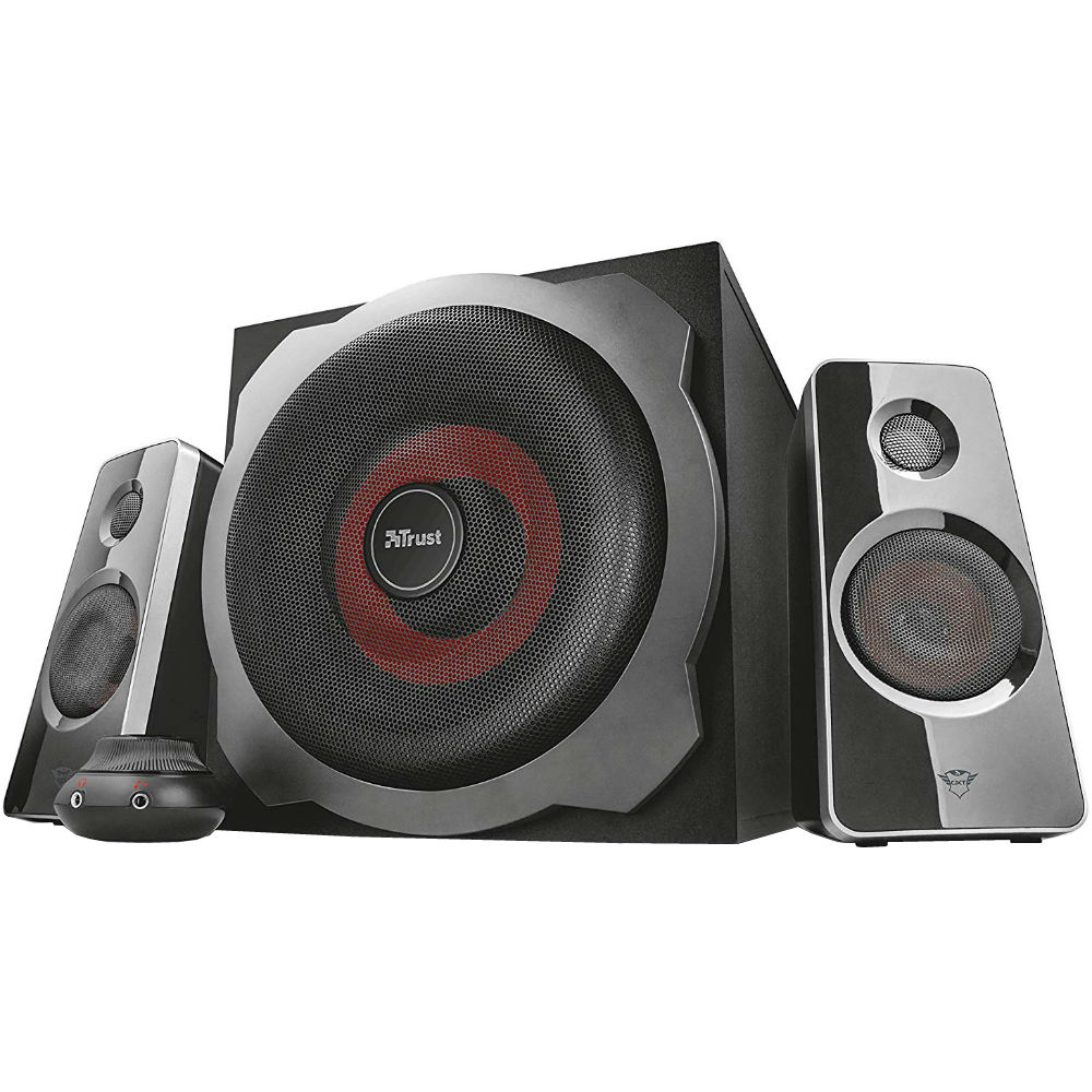 Колонки TRUST GXT 38 2.1 Subwoofer Speaker Set (19023) Тип акустики 2.1