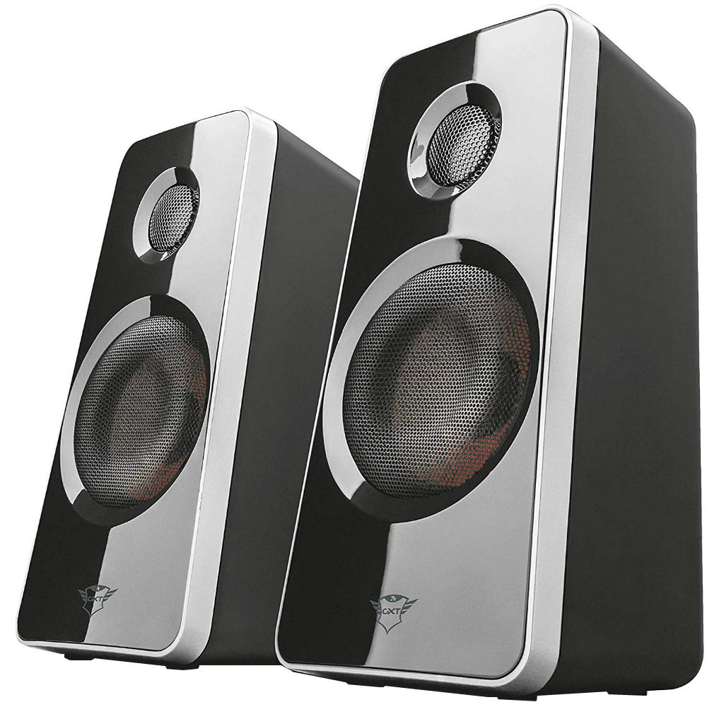 Колонки TRUST GXT 38 2.1 Subwoofer Speaker Set (19023) Матеріал корпусу пластик