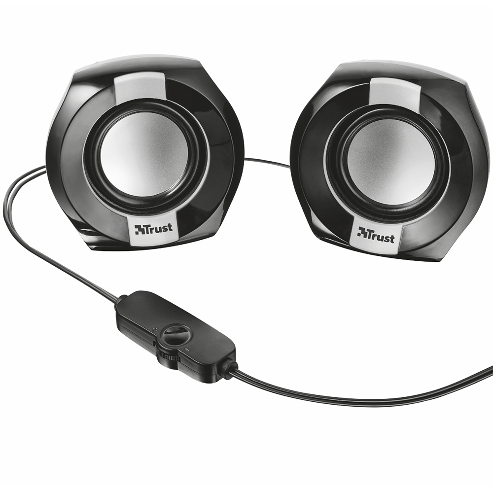 Колонки TRUST Polo Compact 2.0 Speaker Set black (20943)