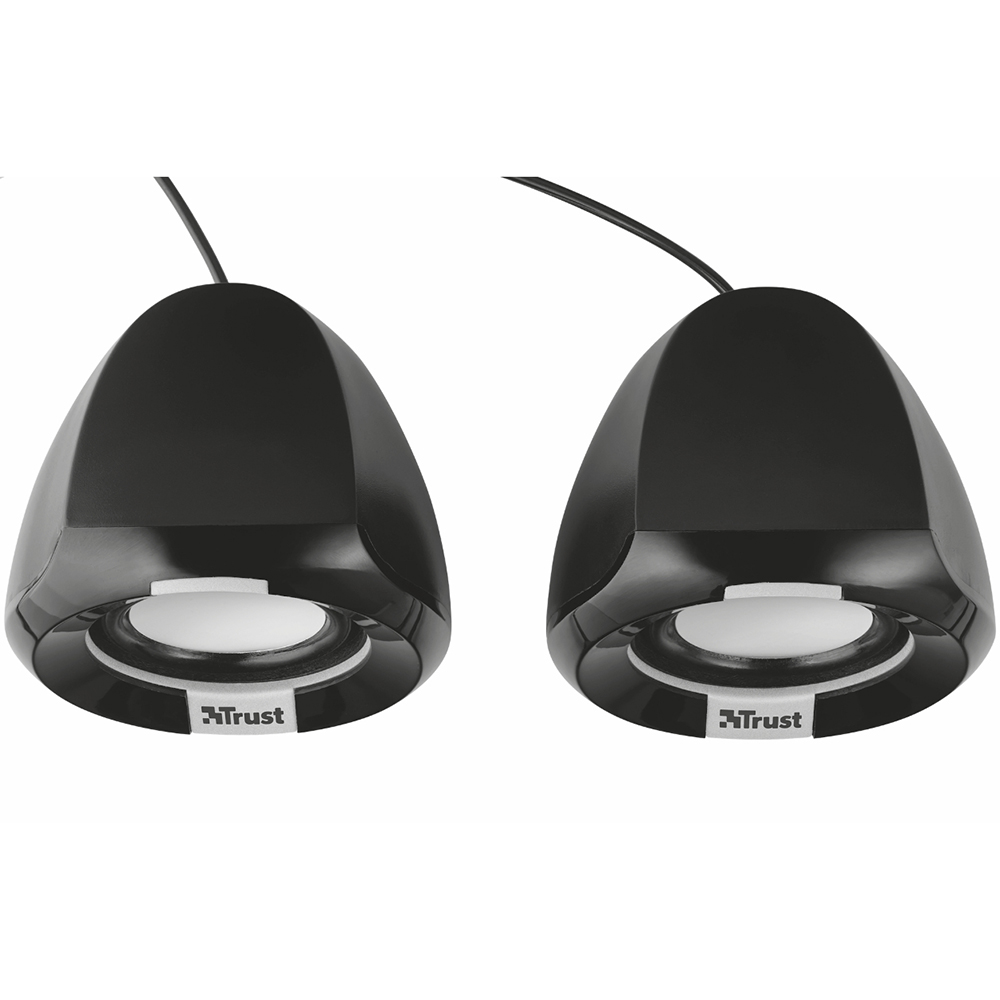 Колонки TRUST Polo Compact 2.0 Speaker Set black (20943) Загальна вихідна потужність 8