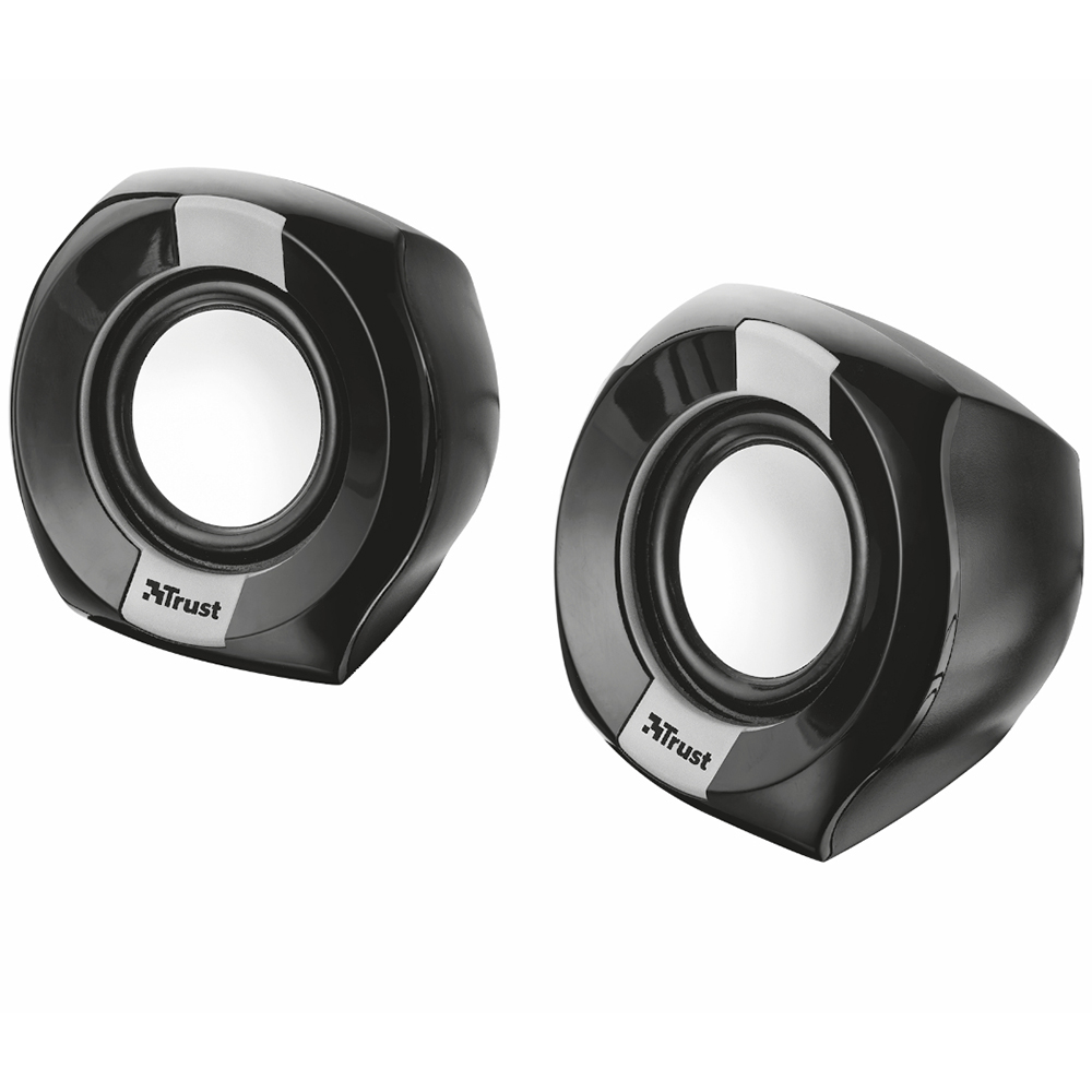 Колонки TRUST Polo Compact 2.0 Speaker Set black (20943) Управление регулятор громкости