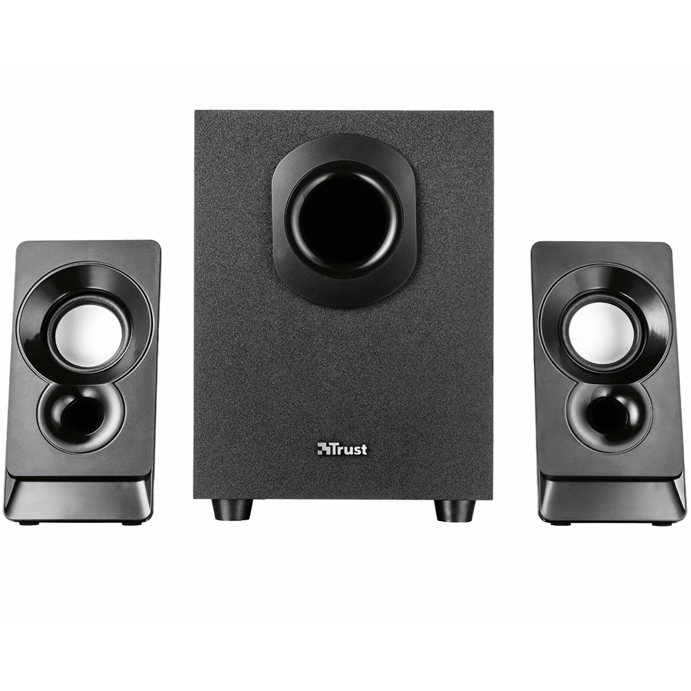 

Колонки TRUST Argo 2.1 Subwoofer Speaker Set USB black (21038), Argo 2.1 Subwoofer Speaker Set