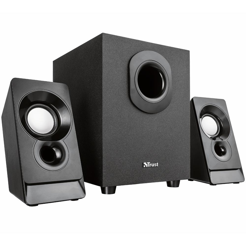 Колонки TRUST Argo 2.1 Subwoofer Speaker Set USB black (21038) Питание USB