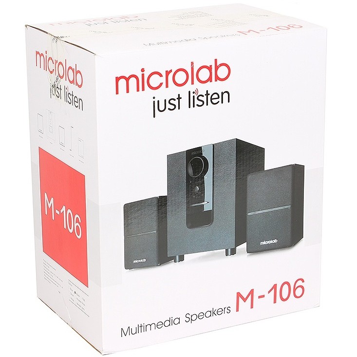 Фото Колонки MICROLAB M-106 black