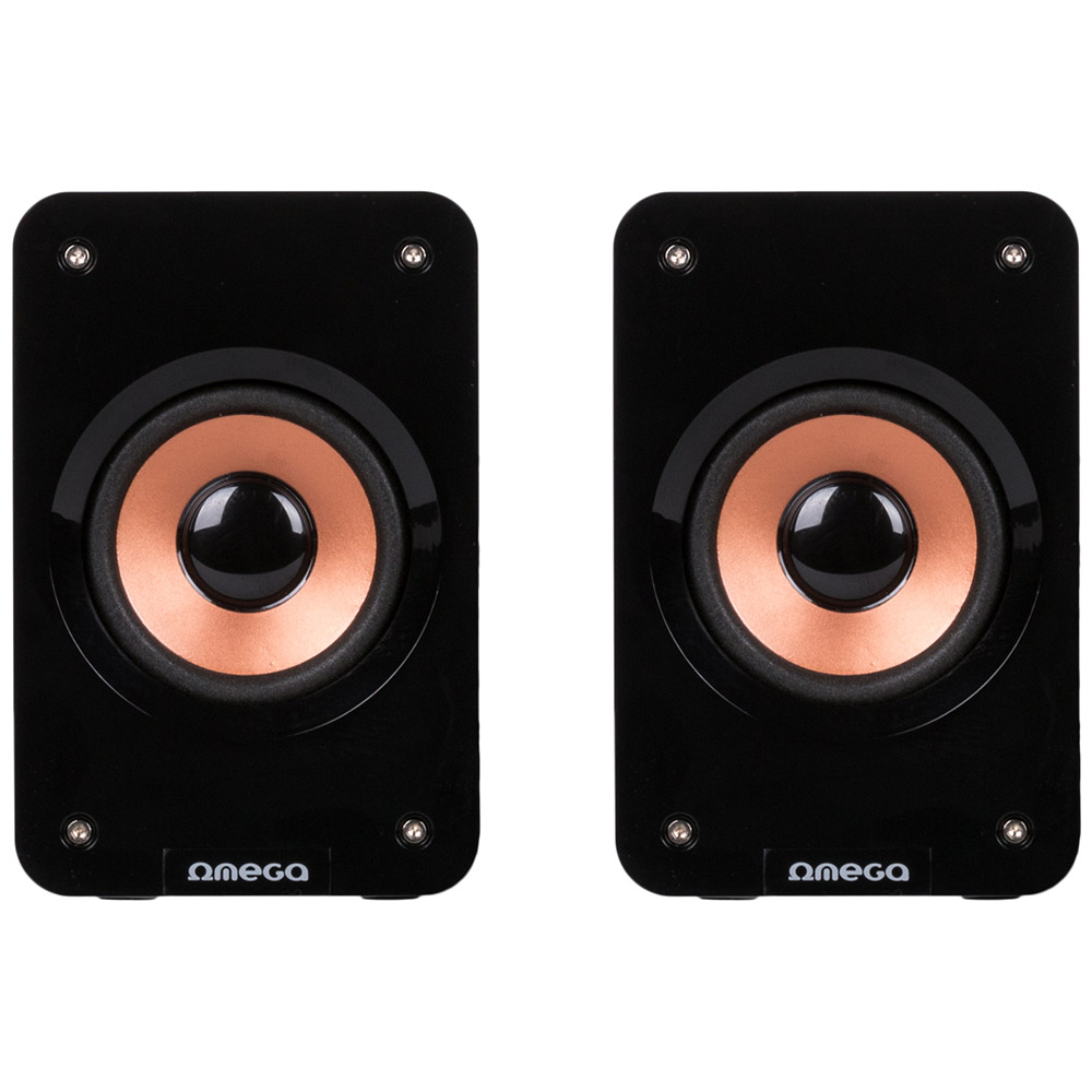 

Колонки OMEGA OG-11W wood, 2.0 OG-11W wood 5W