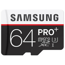 Карта пам'яті SAMSUNG microSDXC 64GB PRO PLUS UHS-I U3 (MB-MD64DA/RU)