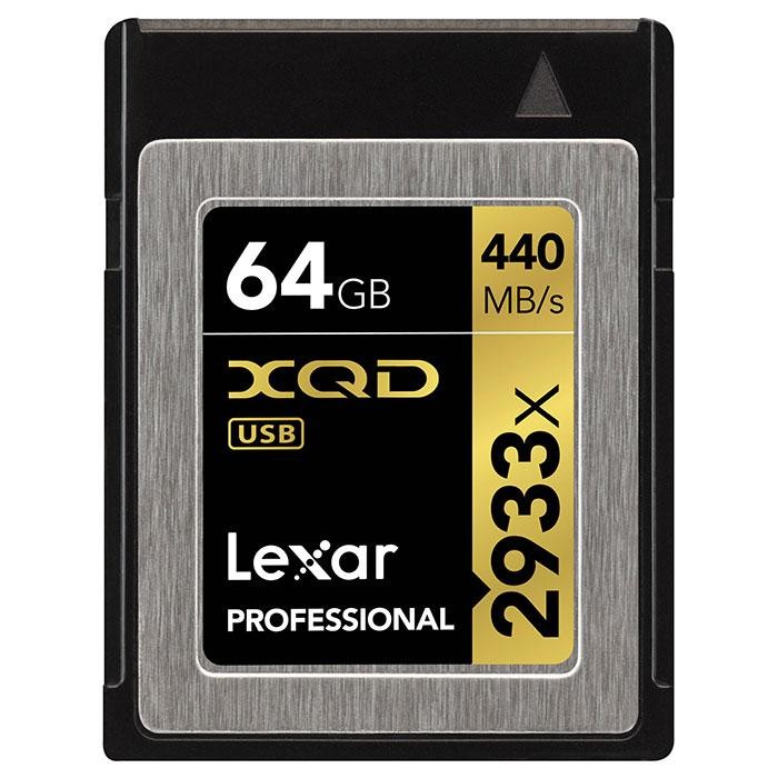 Карта пам'яті LEXAR XQD 64GB 2933X Professional (LXQD64GCRBEU2933)