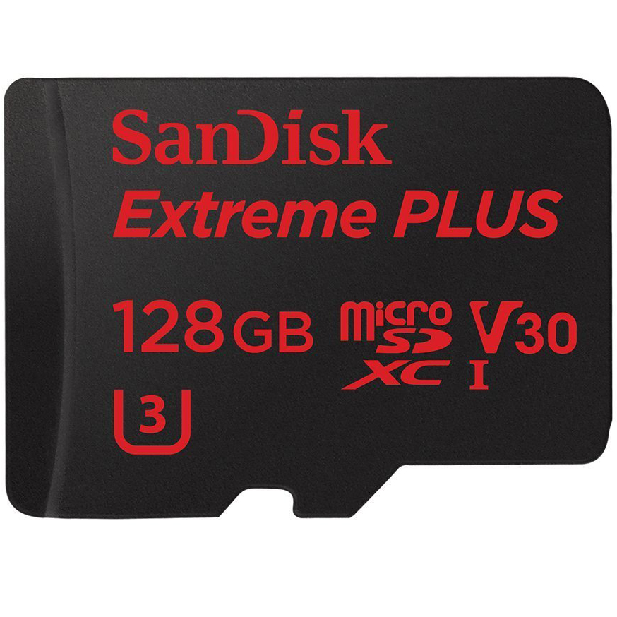 Карта пам'яті SANDISK EXTREME PLUS microSDXC 128GB (SDSQXWG-128G-GN6MA) Тип карти micro-SDXC