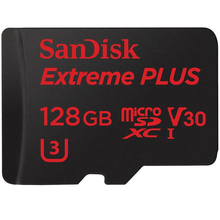 Карта пам'яті SANDISK EXTREME PLUS microSDXC 128GB (SDSQXWG-128G-GN6MA)