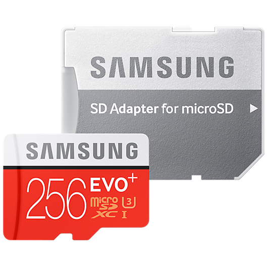 Карта пам'яті SAMSUNG microSDXC 256GB PLUS EVO UHS-I + адаптер - акція (MB-MC256DA/APC) Тип карти micro-SDXC