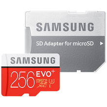 Карта пам'яті SAMSUNG microSDXC 256GB PLUS EVO UHS-I + адаптер - акція (MB-MC256DA/APC)