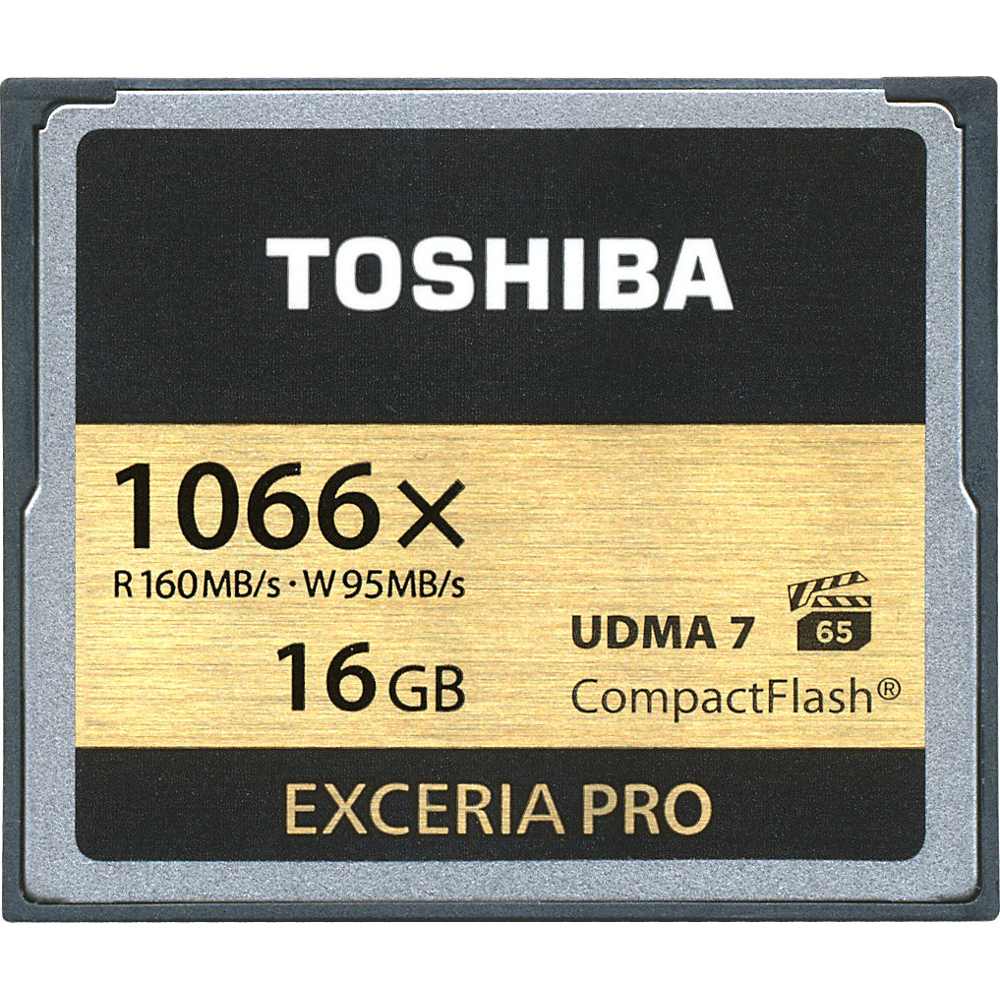 Карта пам'яті TOSHIBA 1066X 16GB Compact Flash CF-016GSG(BL8)