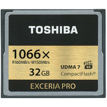 Карта памяти TOSHIBA 1066X 32GB Compact Flash (CF-032GSG(BL8)