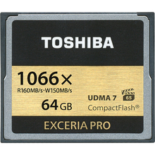 Карта памяти TOSHIBA 1066X 64GB Compact Flash CF-064GSG(BL8)