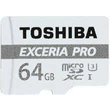 Карта памяти TOSHIBA microSDXC 64 Gb Class 10 THN-M401S0640E2