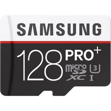 Карта пам'яті SAMSUNG microSDXC 128GB PRO PLUS UHS-I U3 (MB-MD128DA/RU)