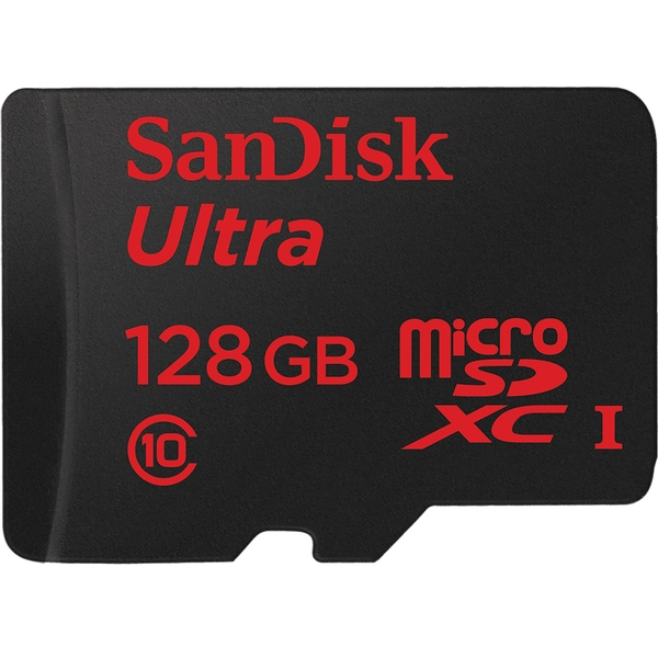 Карта пам'яті SANDISK microSDXC 128GB Ultra Class 10 UHS-I (SDSQUNB-128G-GN3MN)