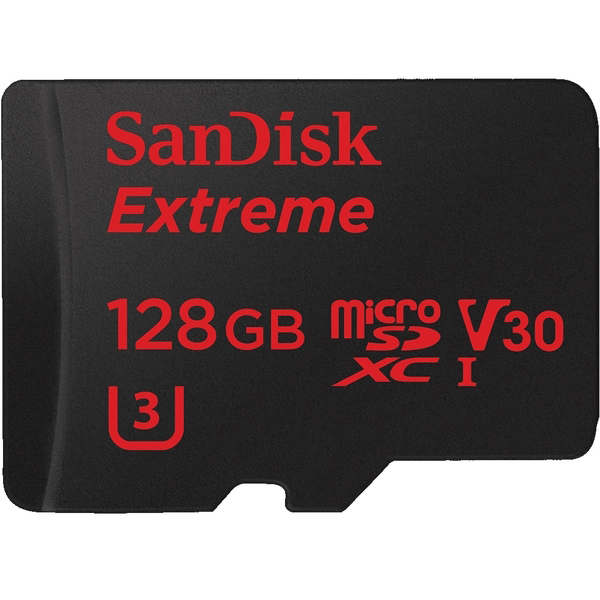 Карта пам'яті SANDISK microSDXC 128GB ExtremeAction A1 C10 V30 UHS-I U3 (SDSQXAF-128G-GN6AA)