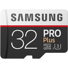 Карта пам'яті SAMSUNG microSDHC 32GB PRO PLUS UHS-I G3 (MB-MD32GA/RU)