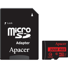 Флеш карта Карта пам'яті APACER microSDHC 32GB UHS-I U1 (AP32GMCSH10U5-R)