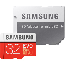 Карта памяти SAMSUNG microSDHC 32GB EVO PLUS UHS-I (MB-MC32GA/RU)