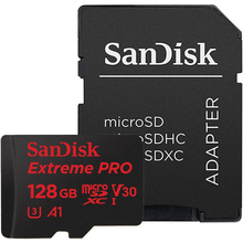 Карта пам'яті SANDISK microSDXC 128GB Extreme Pro A1 C10 V30 U3 (SDSQXCG-128G-GN6MA)