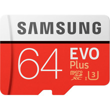 Карта пам'яті SAMSUNG microSDXC 64 GB PLUS EVO UHS-I U3 (MB-MC64GA/APC)