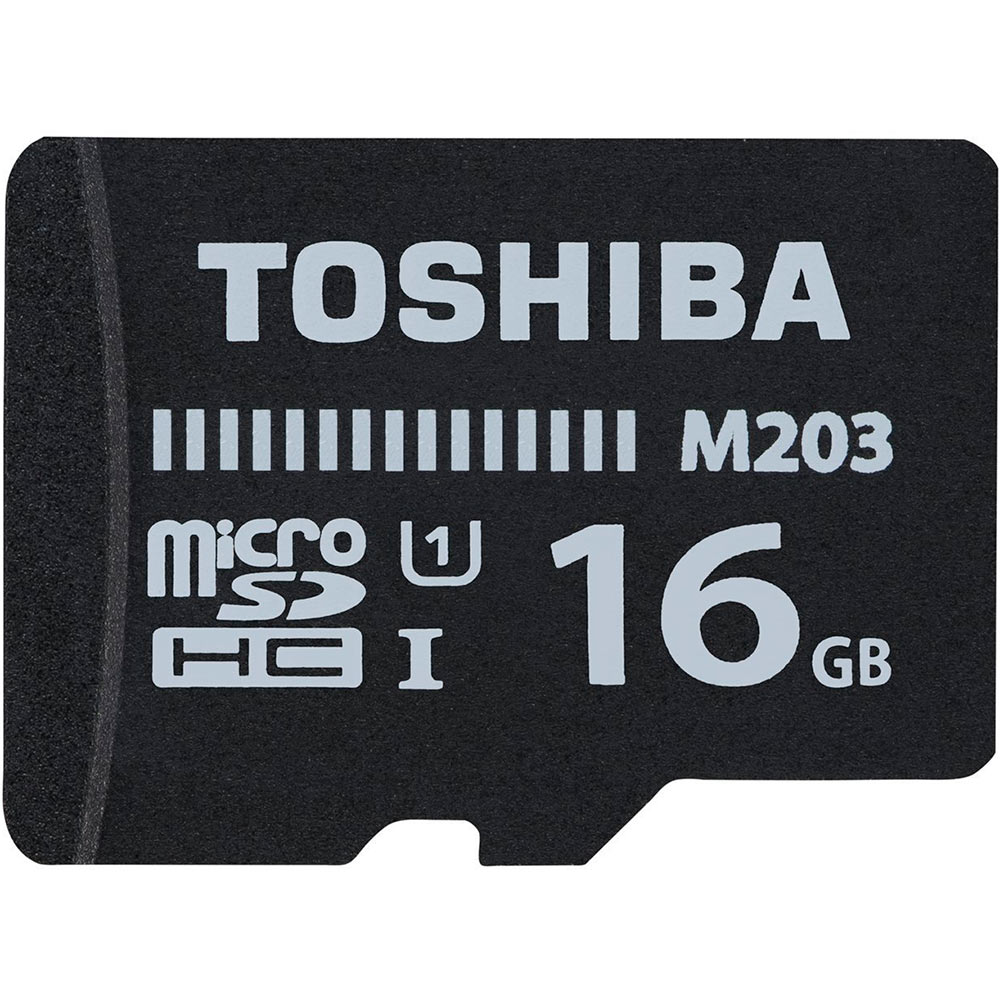 Карта памяти TOSHIBA microSDHC 16GB UHS-I M203 U1 (THN-M203K0160EA) Тип карты micro-SDНС