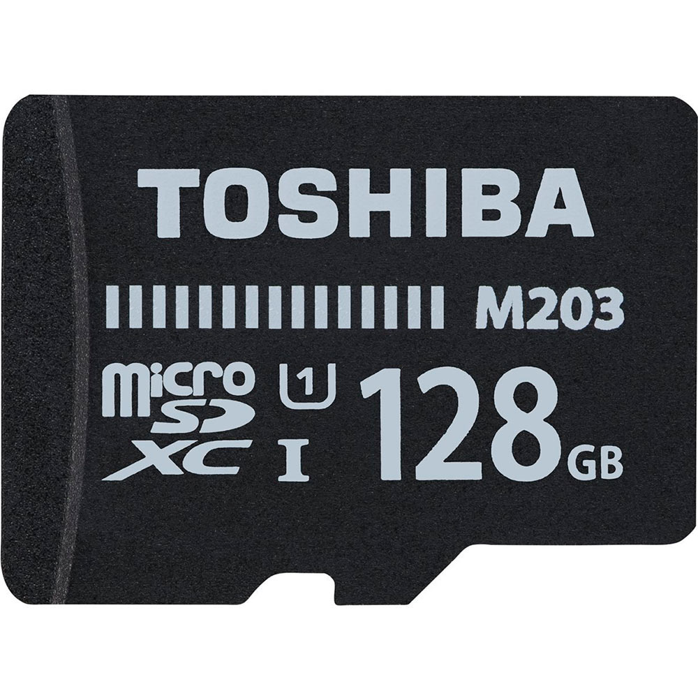 Карта памяти TOSHIBA microSDXC 128GB UHS-I M203 U1 (THN-M203K1280EA) Тип карты micro-SDXC